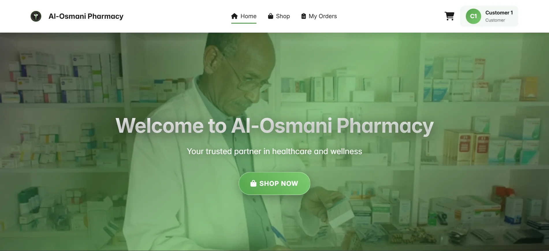 Al-Osmani Full ERP System - Screenshot 2