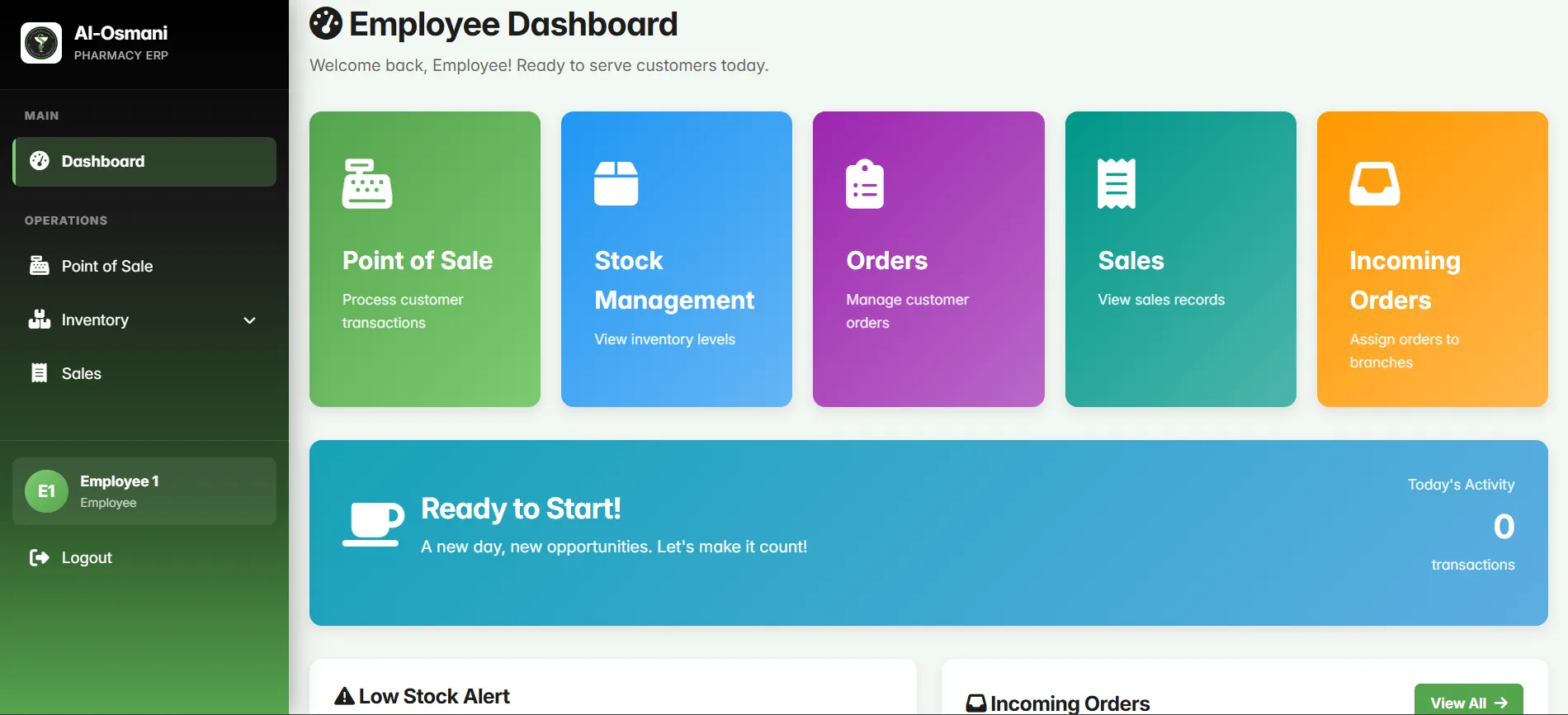 Al-Osmani Full ERP System - Screenshot 4