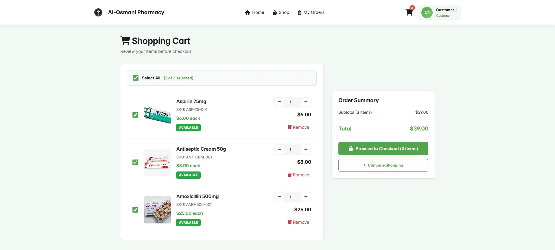 Al-Osmani Full ERP System - Screenshot 14