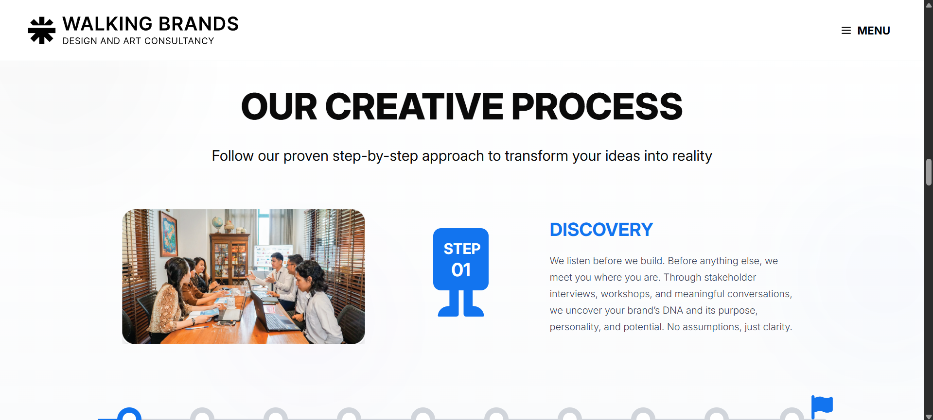 Walking Brands Dynamic Website - Screenshot 3